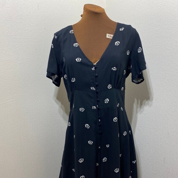 O'NEILL Women's Sheldon Woven Visit Jumpsuit with Wide Leg Size Large - Picture 4 of 12